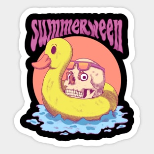 Summerween Sticker